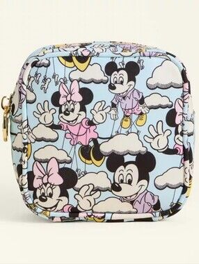 Stoney Clover x Disney Mickey & Minnie  Travel Case - Pastel Blue